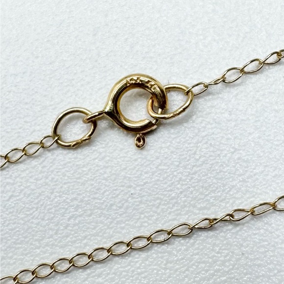 14K Yellow Gold Vintage Chain 18” - Picture 2 of 6